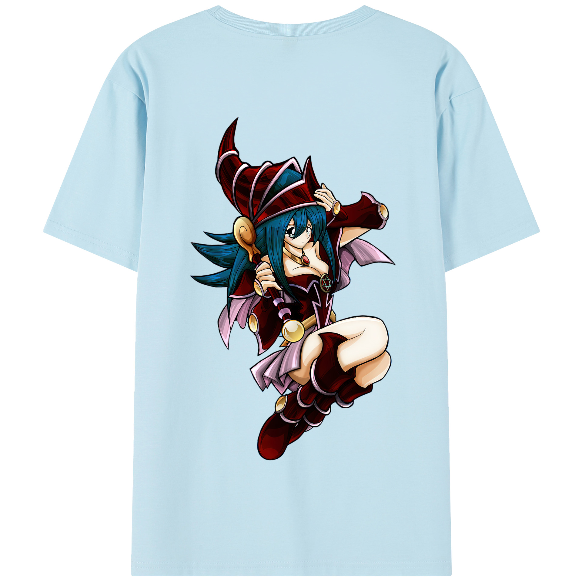 （画像用） 遊☆戯☆王 Yu-Gi-Oh! 綿100％半袖Tシャツ（背面プリント）